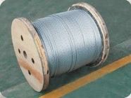 Waterproof 1 19 Galvanized Steel Wire , High Carbon Cable Steel Wire For Residential
